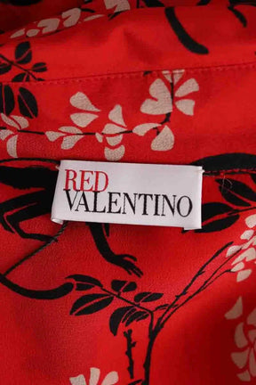 Combinaison Red Valentino Rouge en Soie