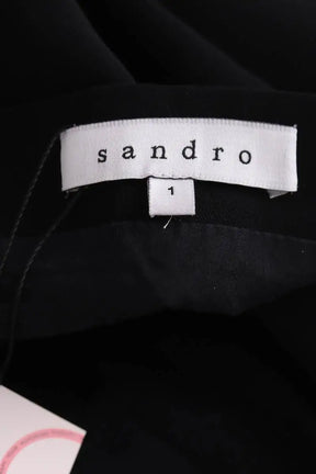 Combinaison Sandro Noir en Synthétique