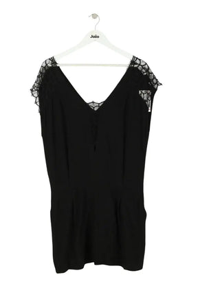 Combinaison Sandro Noir en Viscose, taille L - Seconde Main
