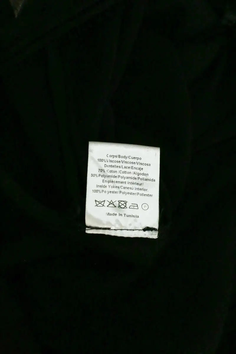 Combinaison Sandro Noir en Viscose