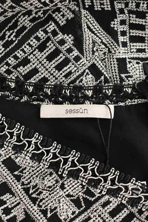Combinaison Sessun Noir en Soie