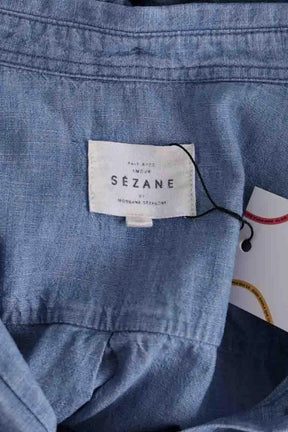 Combinaison Sézane Bleu en Coton