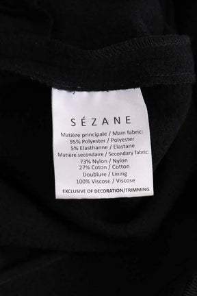 Combinaison Sézane Noir en Synthétique
