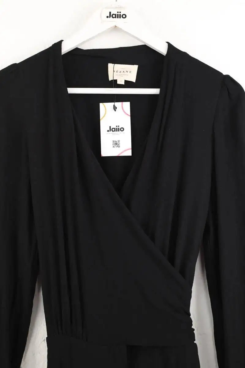 Combinaison Sézane Noir en Viscose