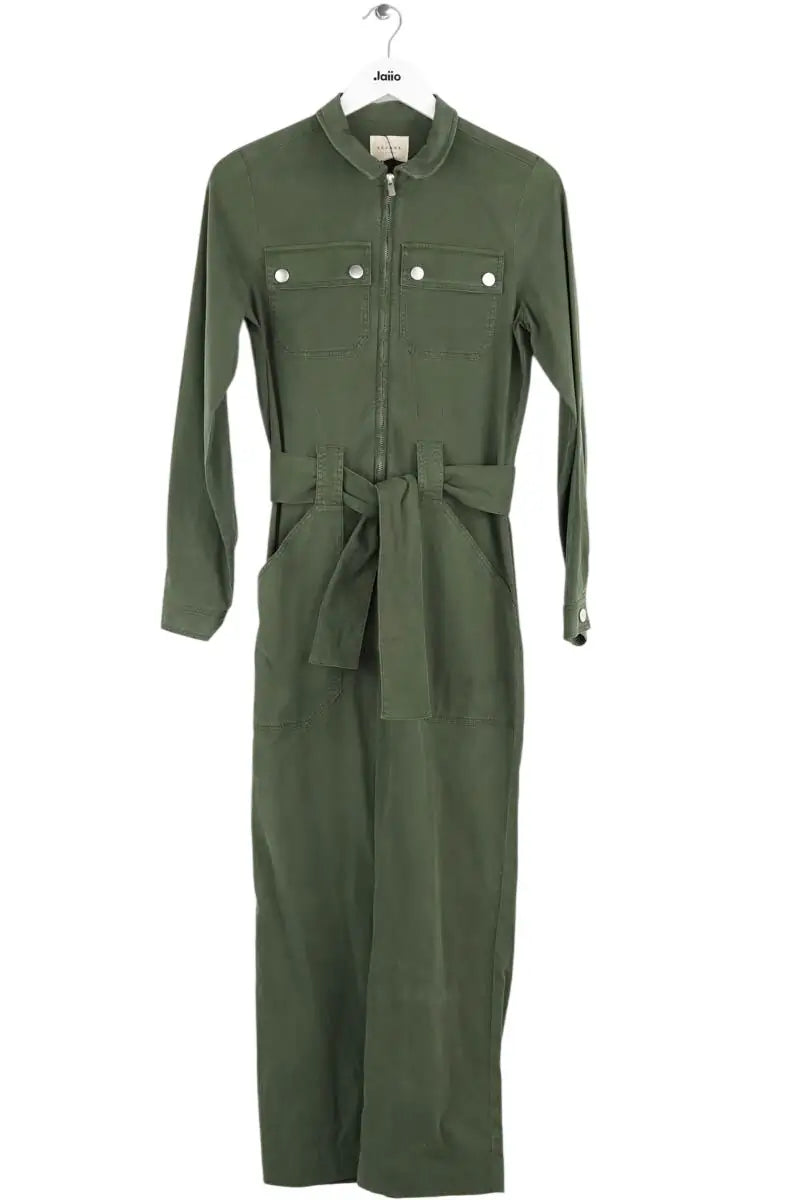 Combinaison Sézane Vert en Coton, taille M - Seconde Main