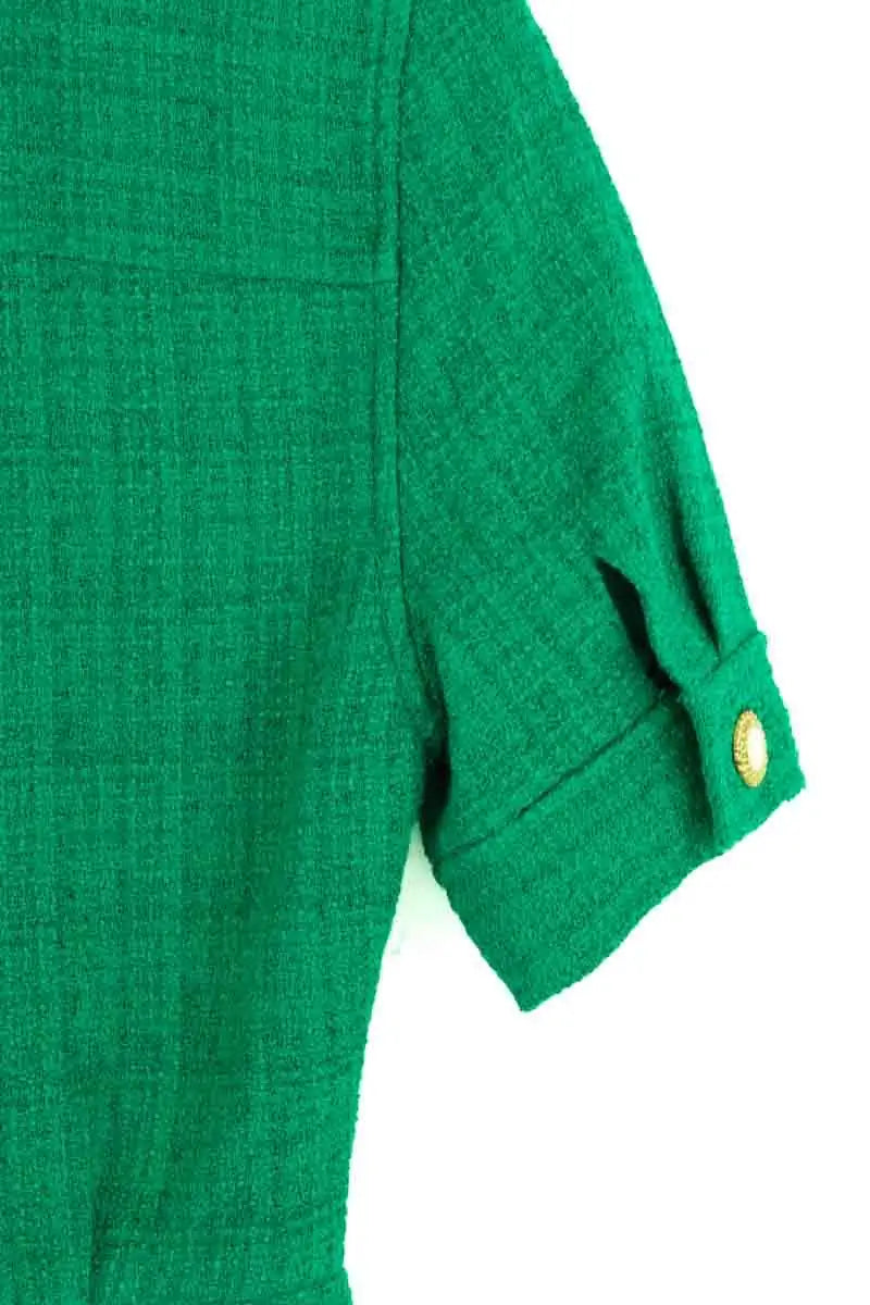 Combinaison Short  Sandro Vert en Synthétique