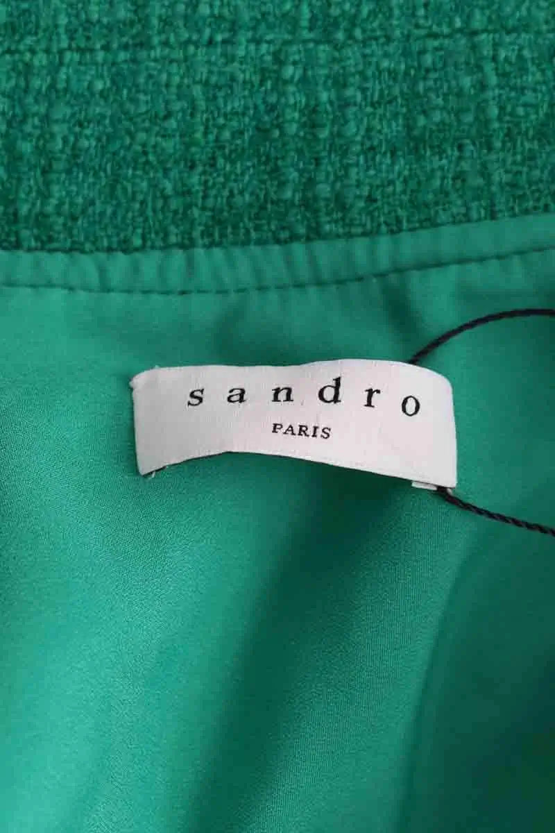 Combinaison Short  Sandro Vert en Synthétique