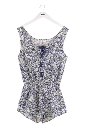 Combinaison Short  Soeur Bleu en Coton, taille L - Seconde Main