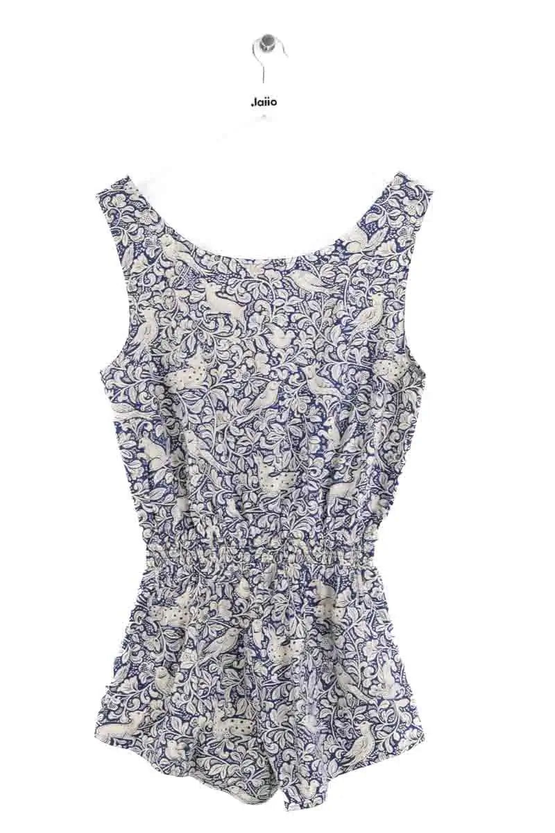 Combinaison Short  Soeur Bleu en Coton
