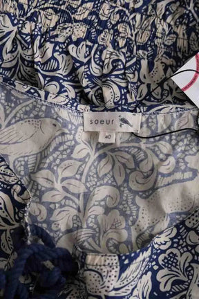 Combinaison Short  Soeur Bleu en Coton