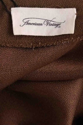 Combishort American Vintage Kaki en Viscose
