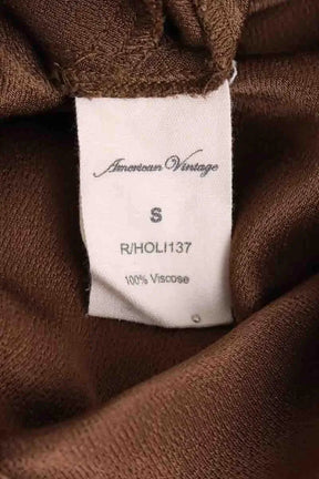 Combishort American Vintage Kaki en Viscose