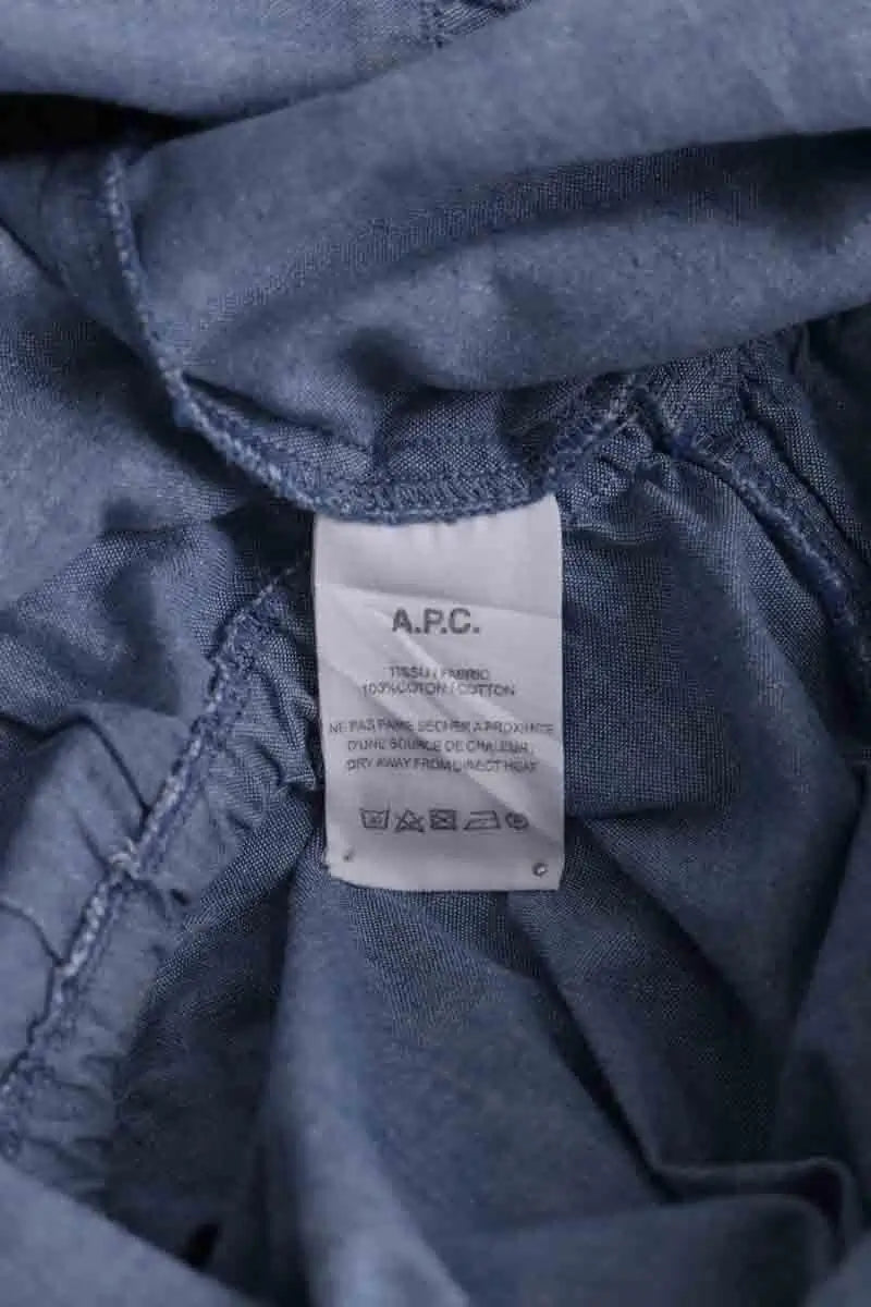 Combishort APC Bleu en Coton