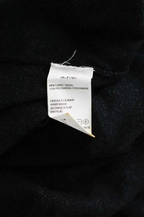 Combishort APC Noir en Laine