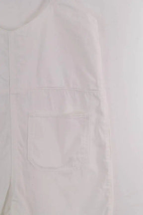 Combishort Balzac Blanc en Coton