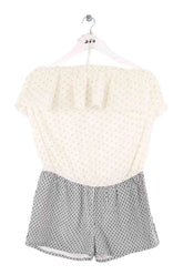 Combishort Ba&Sh Ecru en Coton, taille S - Seconde Main