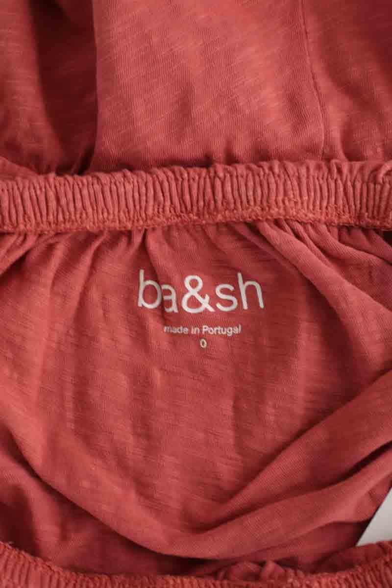 Combishort Ba&Sh Rose en Coton