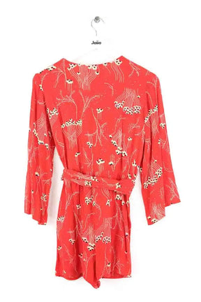 Combishort Bash Rouge en Viscose