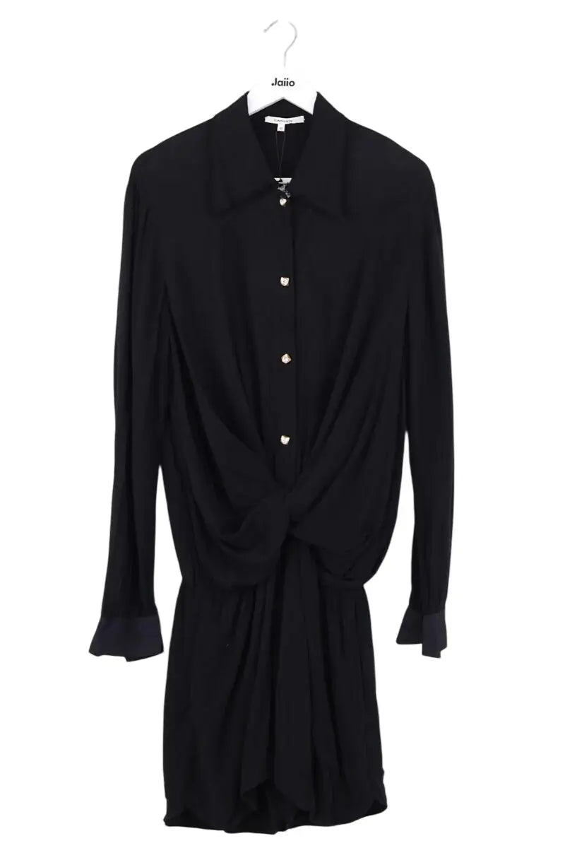 Combishort Carven Noir en Synthétique, taille L - Seconde Main