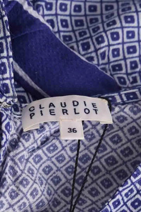Combishort Claudie Pierlot Bleu en Synthétique