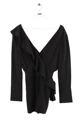 Combishort Diane Von Furstenberg Noir en Soie, taille S - Seconde Main
