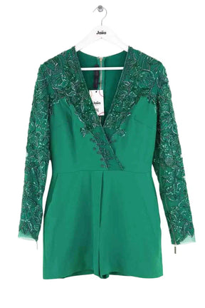 Combishort Elie Saab Vert en Viscose, taille S - Seconde Main