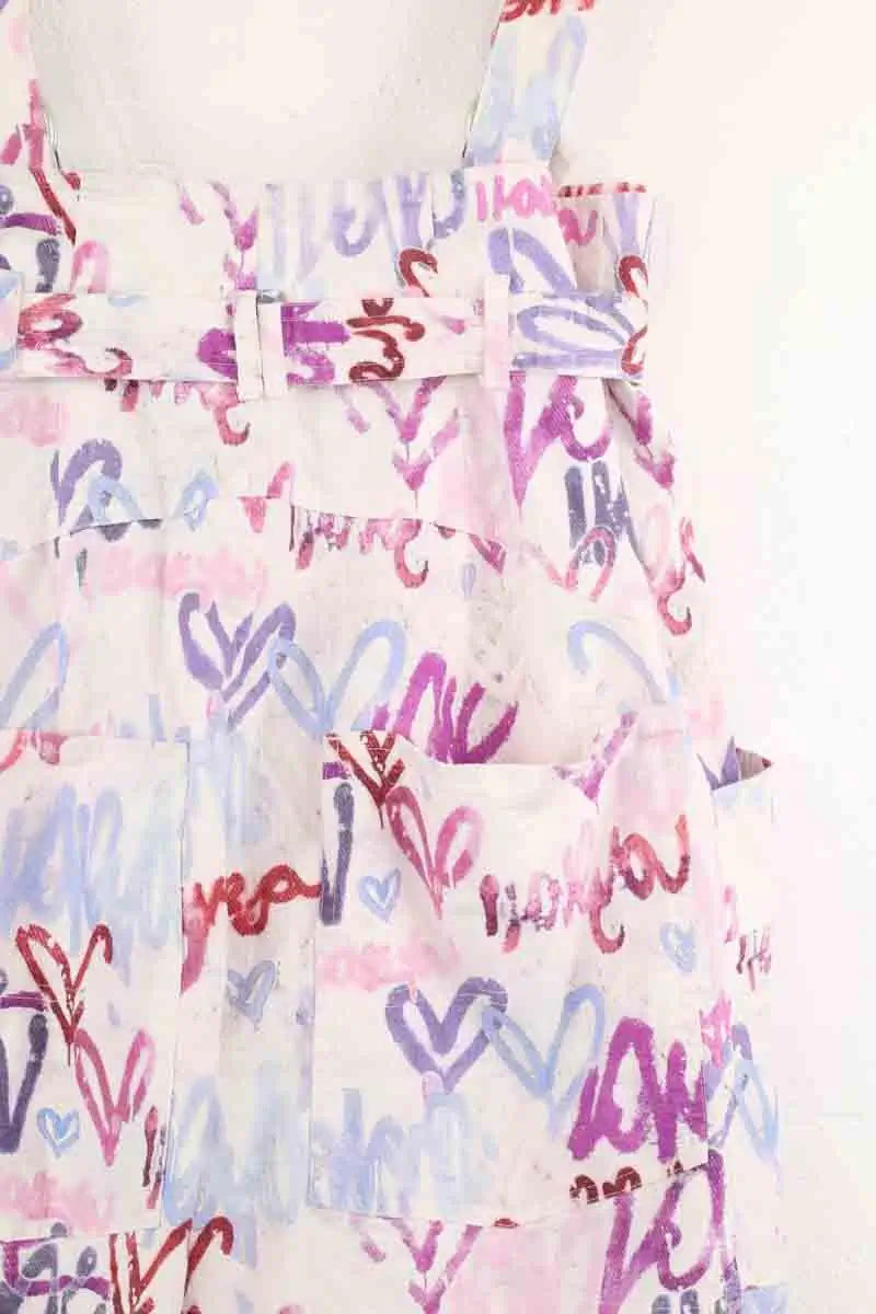 Combishort Isabel Marant Effie Multicolore en Coton