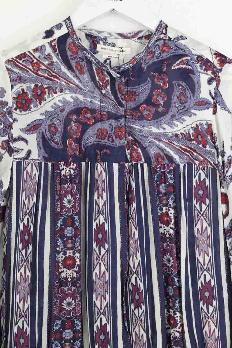 Combishort Isabel Marant Étoile Bleu en Viscose