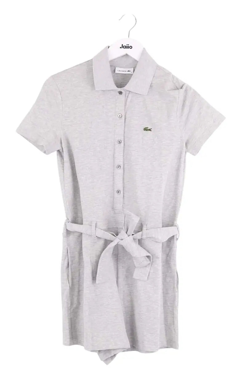 Combishort Lacoste Gris en Coton, taille XS - Seconde Main