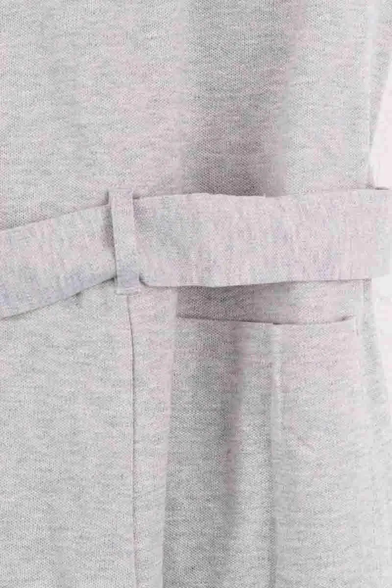 Combishort Lacoste Gris en Coton