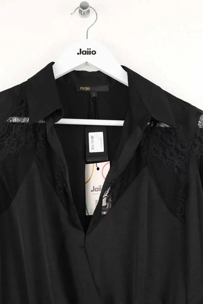 Combishort Maje Ines Noir en Polyester