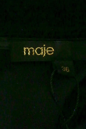 Combishort Maje Noir en Coton