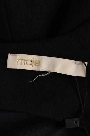 Combishort Maje Noir en Synthétique