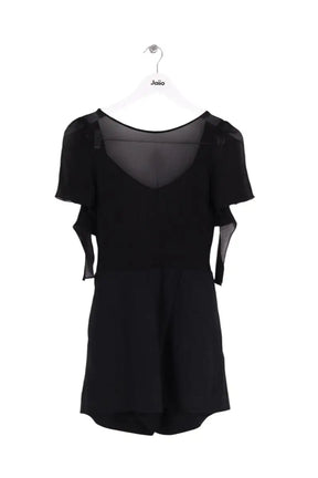 Combishort Maje Noir en Synthétique, taille XS - Seconde Main