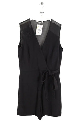 Combishort Sandro Noir en Synthétique, taille L - Seconde Main