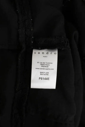 Combishort Sandro Noir en Synthétique