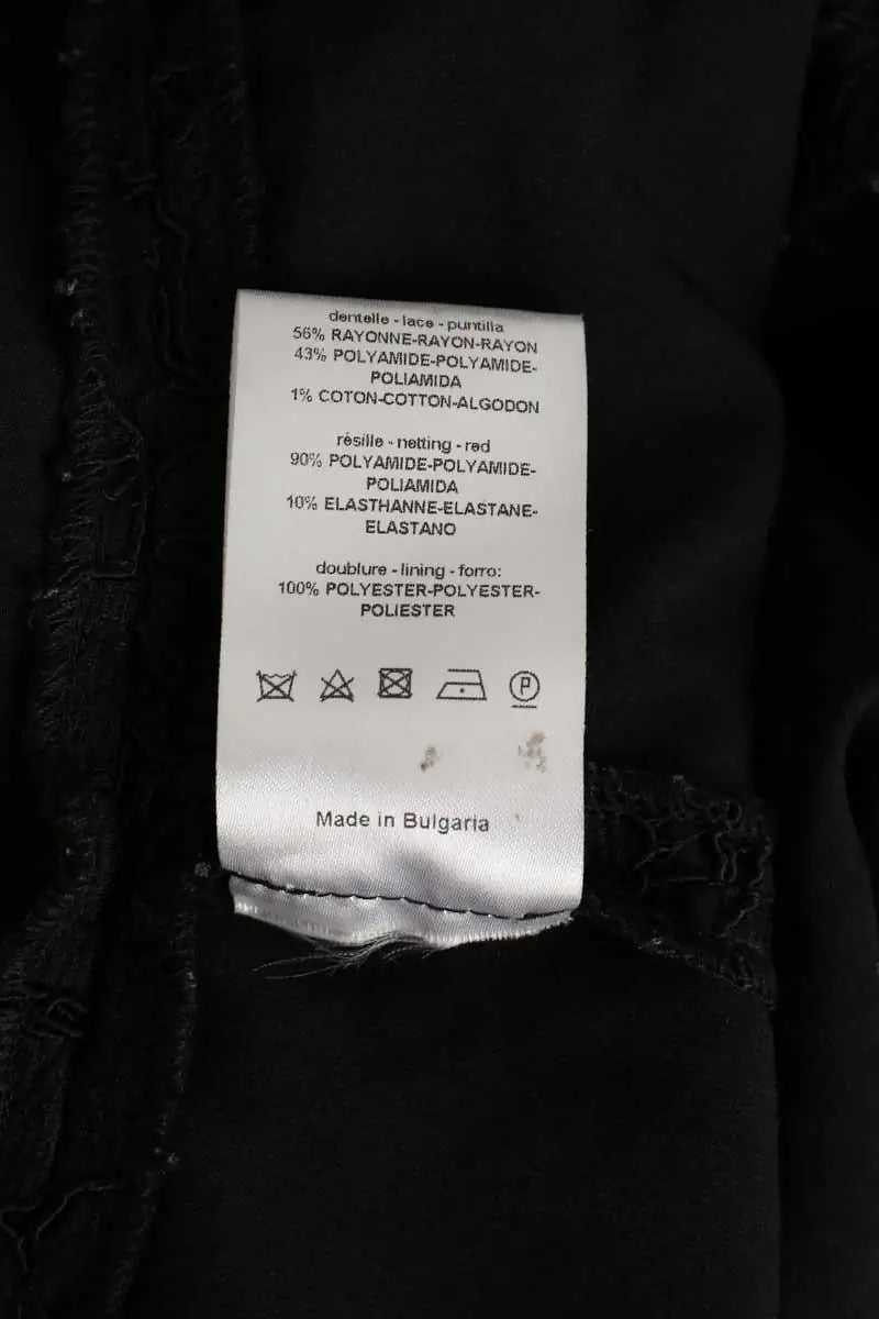 Combishort Sandro Noir en Synthétique