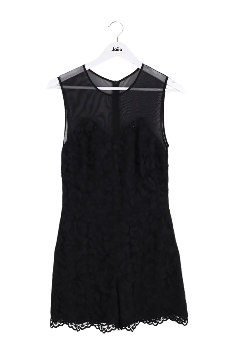 Combishort Sandro Noir en Synthétique, taille M - Seconde Main