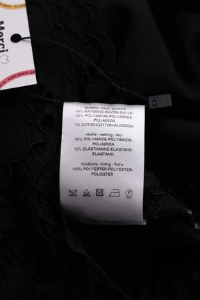 Combishort Sandro Noir en Synthétique