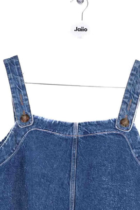 Combishort Sézane Bleu en Coton
