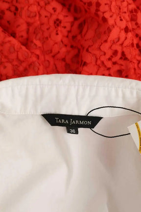 Combishort Tara Jarmon Rouge en Synthétique