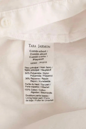 Combishort Tara Jarmon Rouge en Synthétique