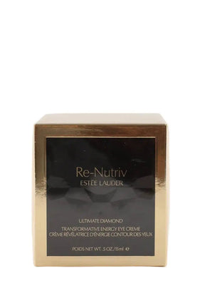 Contour des yeux Estée Lauder Re-nutriv ultimate diamond eye creme Doré en  - Seconde Main