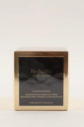 Contour des yeux Estée Lauder Re-nutriv ultimate diamond eye creme Doré en 