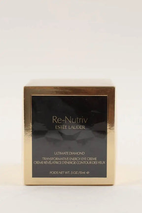 Contour des yeux Estée Lauder Re-nutriv ultimate diamond eye creme Doré en 