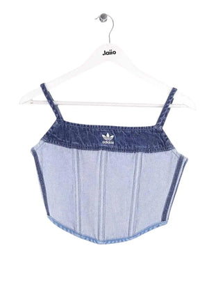 Corset Adidas Bleu en Coton, taille L - Seconde Main