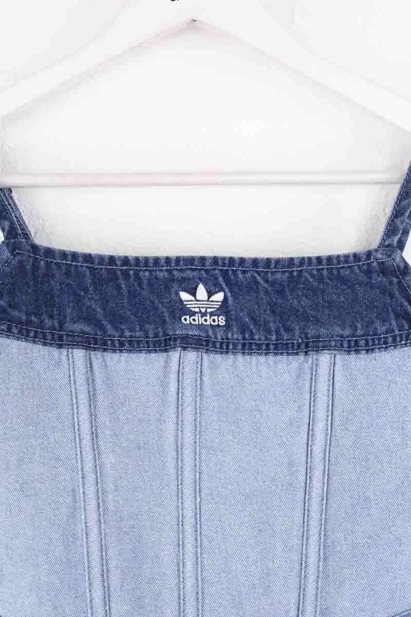 Corset Adidas Bleu en Coton