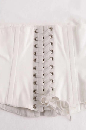 Corset Alaïa Blanc en Coton