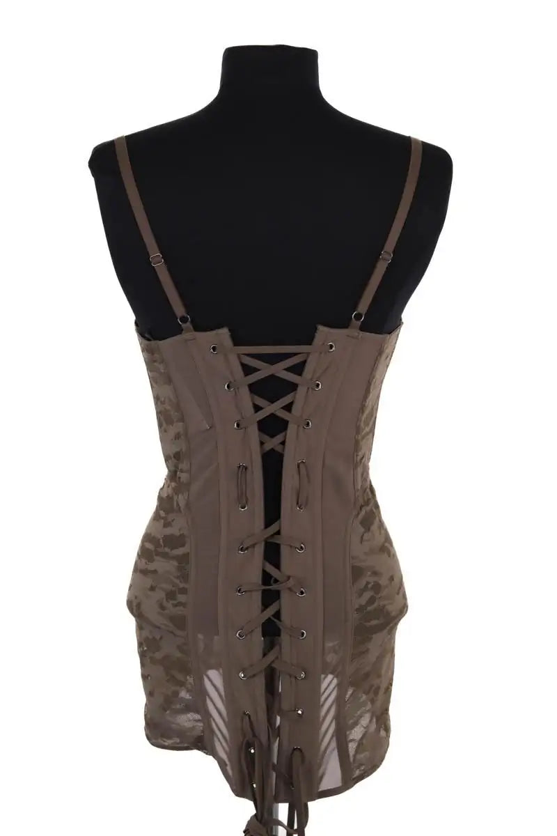 Corset Diesel Kaki en Dentelle