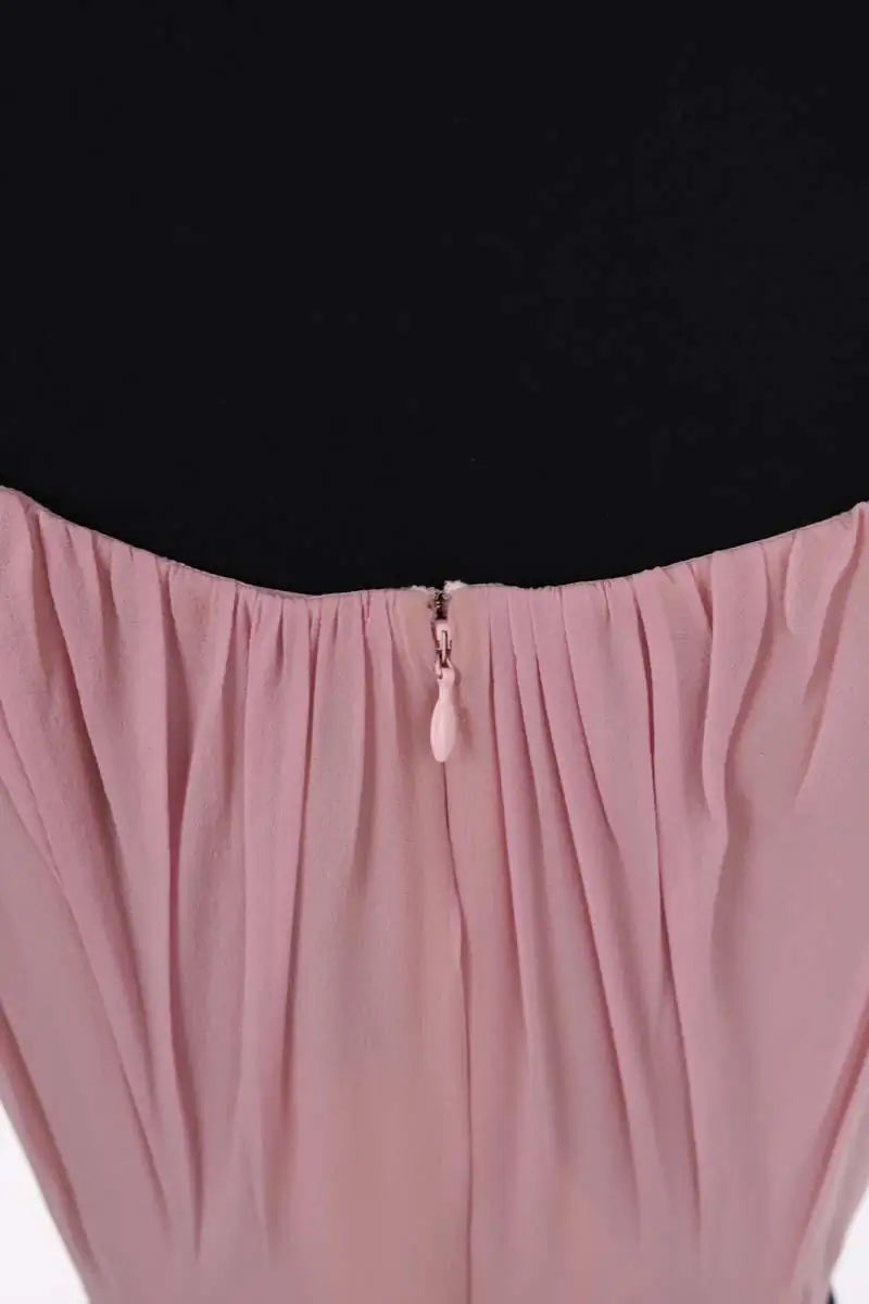 Corset Giambattista Valli Rose en Soie